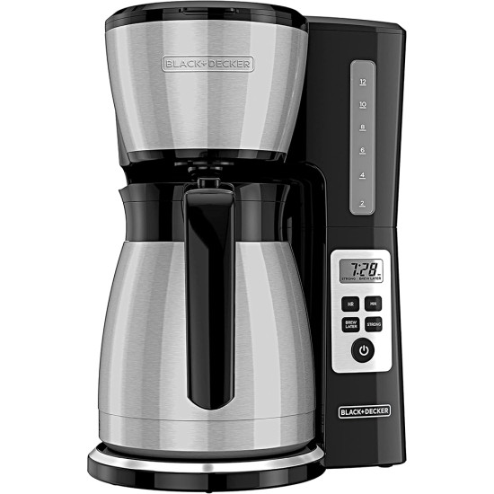 12 CUP Coffee Maker Black And Decker-CM-2046S-LA