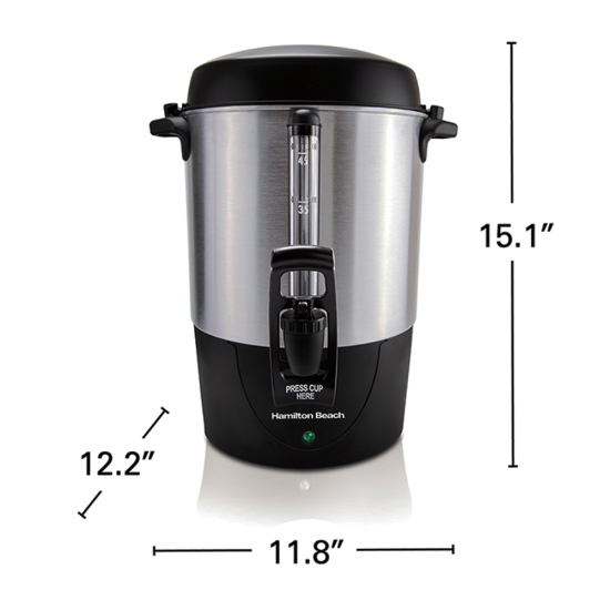 45 CUP Coffee Maker Hamilton Beach-HB40515-40521