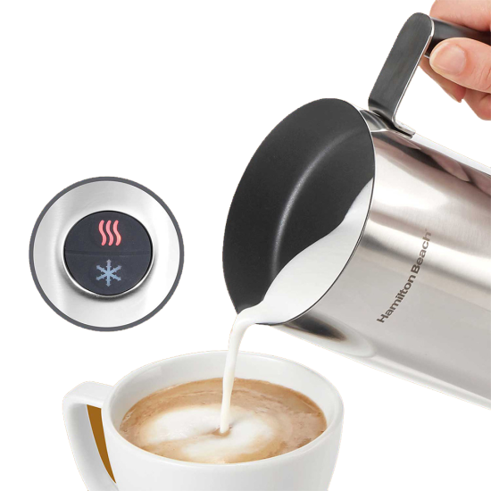 300ml Electric milk frother and warmer Hamilton Beach-HB43560