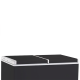 14 Cu. Ft. Chest Freezer  Imperial-IMP14FZ-BUTTERFLY-BLK