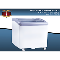 9 Cu. Ft. Ice Cream Freezer Imperial-IMP9-ESTAS-BONITA-GD-FZ