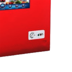 9 Cu. Ft. Chest Freezer  Blackpoint-BP9FZ-RED-WINE