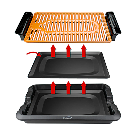 1000W ELECTRIC COPPER GRILL Hamilton Beach-TS642 1000W ELECTRIC COPPER GRILL Hamilton Beach-TS642