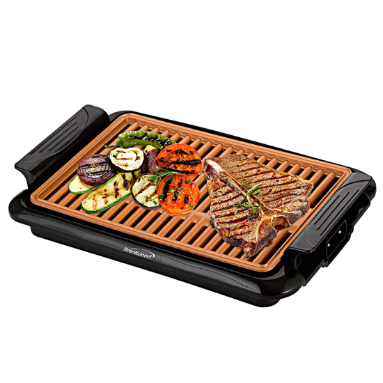 1000W ELECTRIC COPPER GRILL Hamilton Beach-TS642 1000W ELECTRIC COPPER GRILL Hamilton Beach-TS642