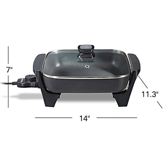 12 in. Electric Skillet Hamilton Beach-HB38525-38526