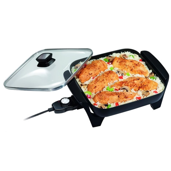 12 in. Electric Skillet Hamilton Beach-HB38525-38526