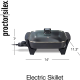 12 in. Electric Skillet Proctor Silex-PS38526 12 in. Electric Skillet Proctor Silex-PS38526