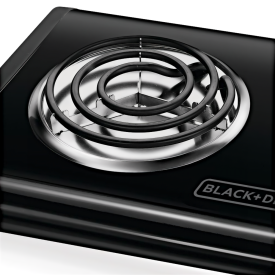 2 Burner  Hot Plate Black And Decker-DB1002B