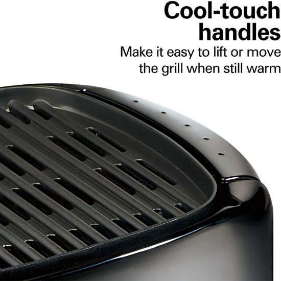 8 serving Indoor/ Outdoor Electric Grill Hamilton Beach-HB31605N