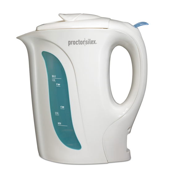 1.0 litr Electric Kettle Proctor Silex-PS-K2070-2071 1.0 litr Electric Kettle Proctor Silex-PS-K2070-2071