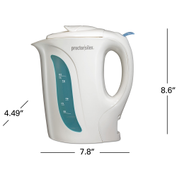 1.0 litr Electric Kettle Proctor Silex-PS-K2070-2071