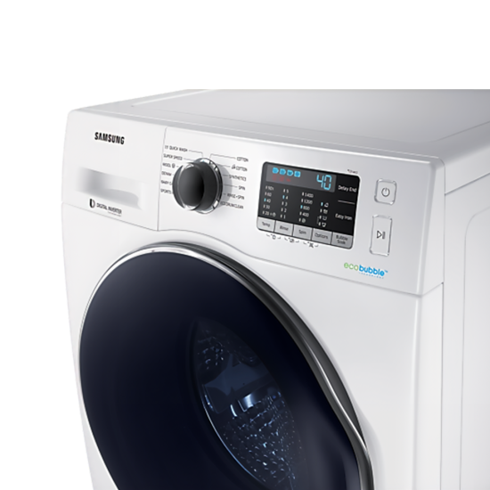 11.5 KG Front Load Washer Samsung-WW11K6800AW-220-VTS 11.5 KG Front Load Washer Samsung-WW11K6800AW-220-VTS