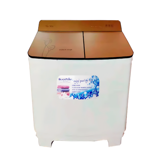 15 KG Twin Tub Washer Blackpoint-BP15-MINAJ-TTW 15 KG Twin Tub Washer Blackpoint-BP15-MINAJ-TTW