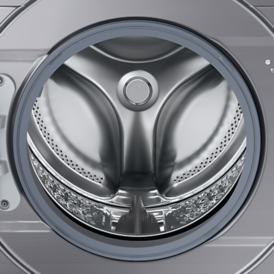 22 KG Front loading Washer with Super speed smartthings steam Samsung-WF22R6270APCXD