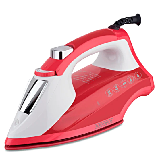 2200W Steam Iron Black And Decker-BD-IR1865 2200W Steam Iron Black And Decker-BD-IR1865