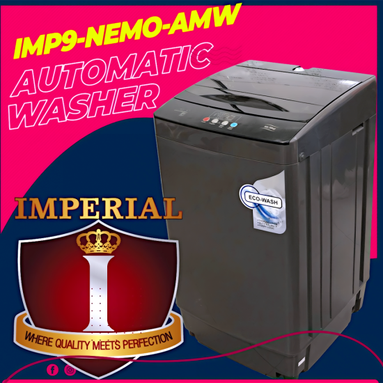 9 KG Automatic Washer Imperial-IMP9-NEMO-AMW