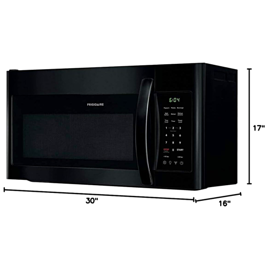 1.8 cu. ft. Microwave  Frigidaire-FFMV1846VBFR  1.8 cu. ft. Microwave  Frigidaire-FFMV1846VBFR
