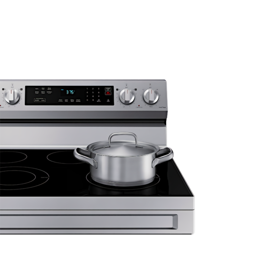 30 in. Electric Stove Samsung-NE63A6311SS-AA