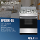 30 in. Gas Stove Blackpoint-BP030E-SIL 30 in. Gas Stove Blackpoint-BP030E-SIL