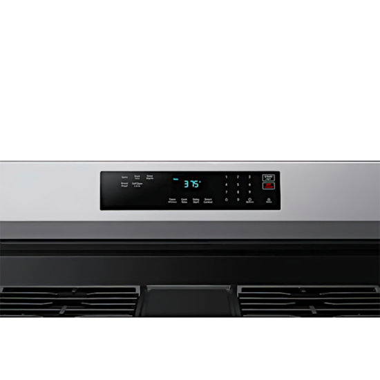 30 in. Gas Stove with Air Fryer and Wi-Fi Samsung-NX60A6715SS-AP