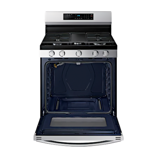 30 in. Gas Stove with Wi-Fi Samsung-NX60A6315SS-AP