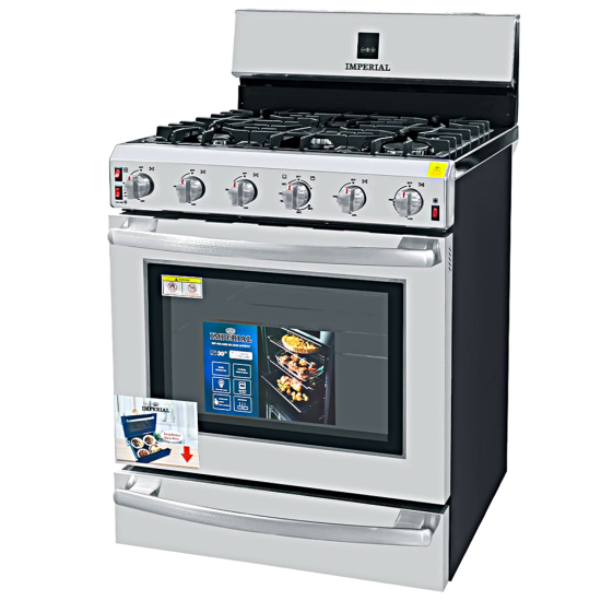 30 in. Gas Stove Imperial-IMP30GS-AMB-BON-APPETIT