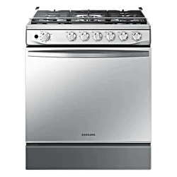 30in. Gas Stove Samsung-NX52T7322-7522-LS-AP