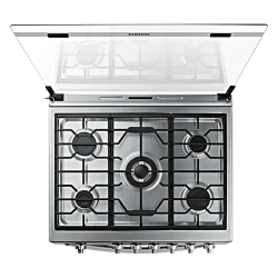 30in. Gas Stove Samsung-NX52T7322-7522-LS-AP
