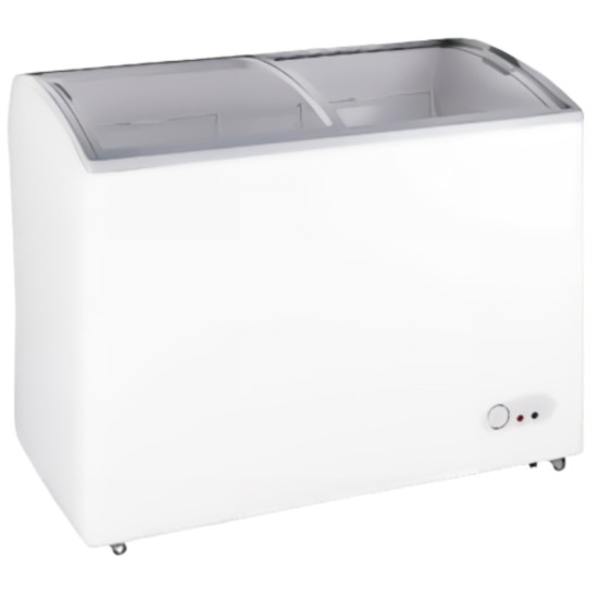 11 Cu. Ft Curved Ice Cream Freezer Blackpoint-BP11-Sweet-Curves-GD-FZ