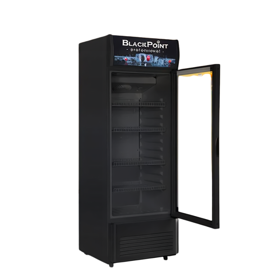 13.1 Cu. Ft. Vertical Showcase Cooler Blackpoint-BP13.1-DARK-KNIGHT-VSB