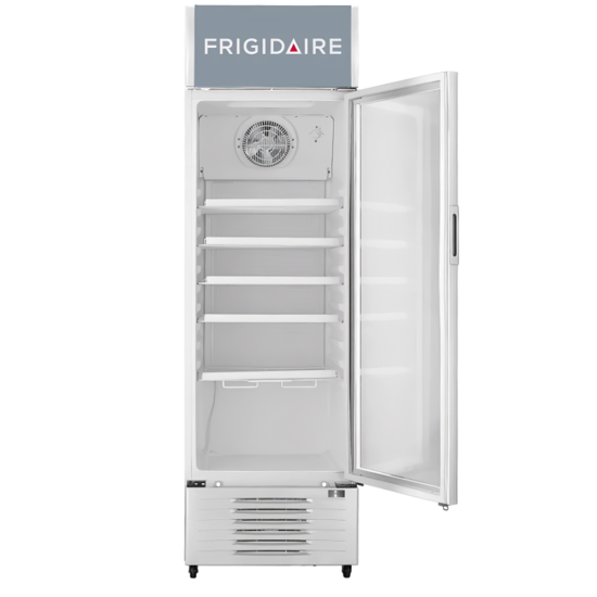 14 Cu. Ft. Vertical Showcase Cooler Frigidaire- FRH14T3KPW 14 Cu. Ft. Vertical Showcase Cooler Frigidaire- FRH14T3KPW