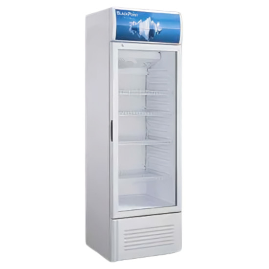15 Cu. Ft. Vertical Showcase Cooler Blackpoint-BP15VS-LOOKA