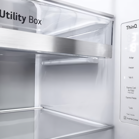 24.5 Cu.Ft Refrigerator LG-LS66MXN 24.5 Cu.Ft Refrigerator LG-LS66MXN