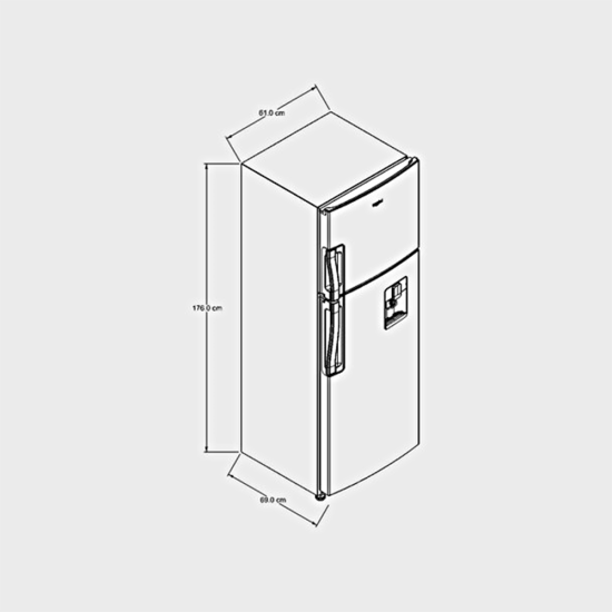 32 Cu. Ft Refrigerator Whirlpool-WRW32CKTWW