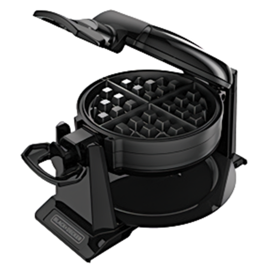 4 Slice Double Flip Waffle Maker Black And Decker-WMD200B 4 Slice Double Flip Waffle Maker Black And Decker-WMD200B