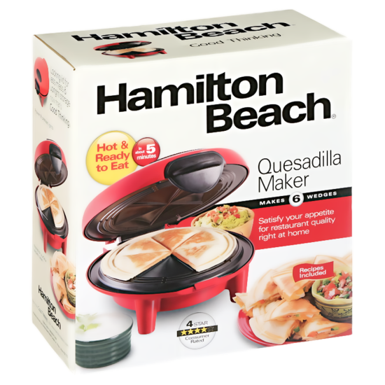 Hamilton Beach, Kitchen, Hamilton Beach Quesadilla Maker
