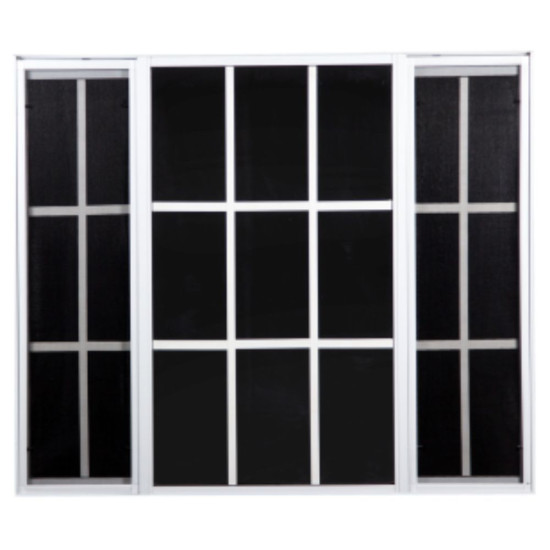 60 in. x 36  in. Aluminum Double Glider Windows Carisol-ADGW60-36