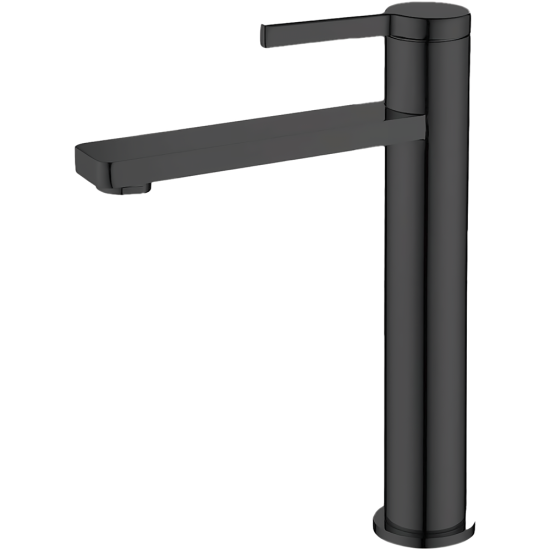 11 in. Single Handle Basin Faucet Bisman-BMLF009 MB