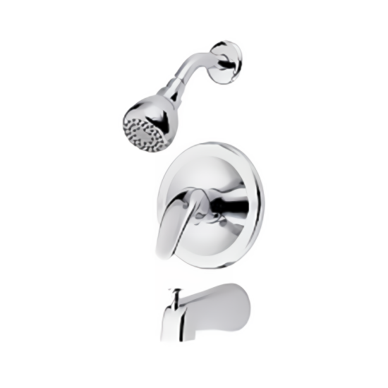 12 in Traditional Bath And Shower Mixer Ez-Flo-10046 12 in Traditional Bath And Shower Mixer Ez-Flo-10046