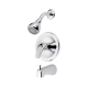 12 in Traditional Bath And Shower Mixer Ez-Flo-10046