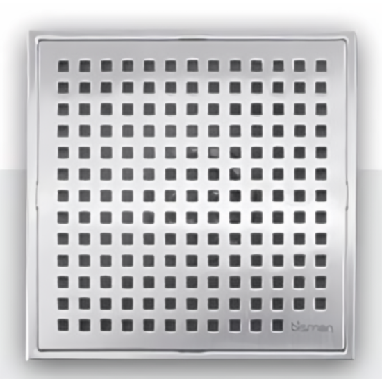 5 3-4 X 5 3-4 in. Square Center Floor Drain Bisman-BMFD266L 5 3-4 X 5 3-4 in. Square Center Floor Drain Bisman-BMFD266L