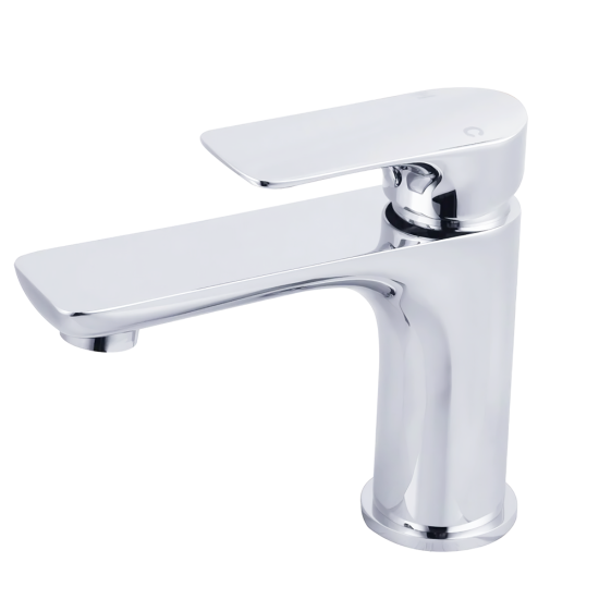 5.0 in. Single Lever Basin Mixer w-o pop-up Bisman-BMLF004CP 5.0 in. Single Lever Basin Mixer w-o pop-up Bisman-BMLF004CP