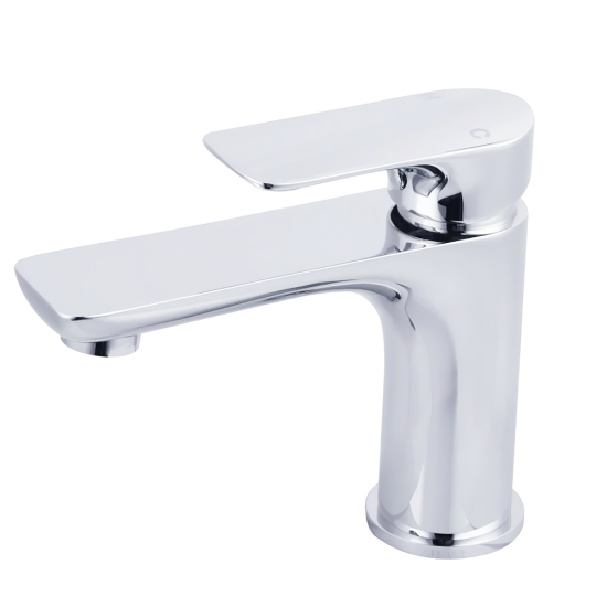 5.0 in.  Single Lever Basin Mixer w-o pop-up Bisman-BMLF004CP