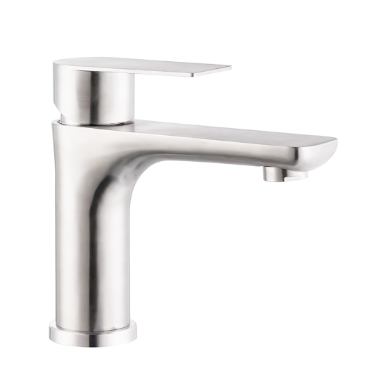 5.0 in. Single Lever Basin Mixer w-o pop-up Bisman-BMLF004CP 5.0 in. Single Lever Basin Mixer w-o pop-up Bisman-BMLF004CP