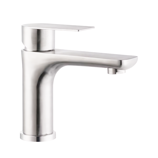 5.0 in.  Single Lever Basin Mixer w-o pop-up Bisman-BMLF004CP