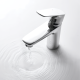 5.0 in. Single Lever Basin Mixer w-o pop-up Bisman-BMLF004CP 5.0 in. Single Lever Basin Mixer w-o pop-up Bisman-BMLF004CP