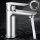 5.0 in. Single Lever Basin Mixer w-o pop-up Bisman-BMLF004CP 5.0 in. Single Lever Basin Mixer w-o pop-up Bisman-BMLF004CP