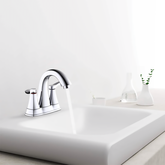 7 in Sterling Series Basin Mixer Ez-Flo-LL-10392