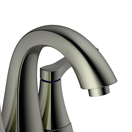 7 in Sterling Series Basin Mixer Ez-Flo-LL-10394