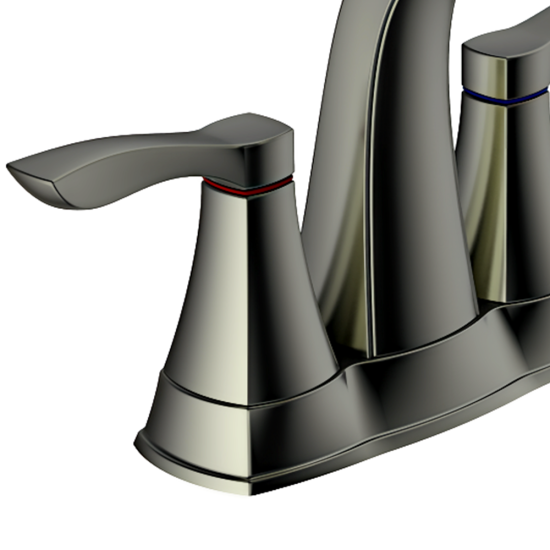 7 in Sterling Series Basin Mixer Ez-Flo-LL-10394